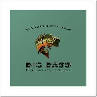 Big Bass Posters and Art